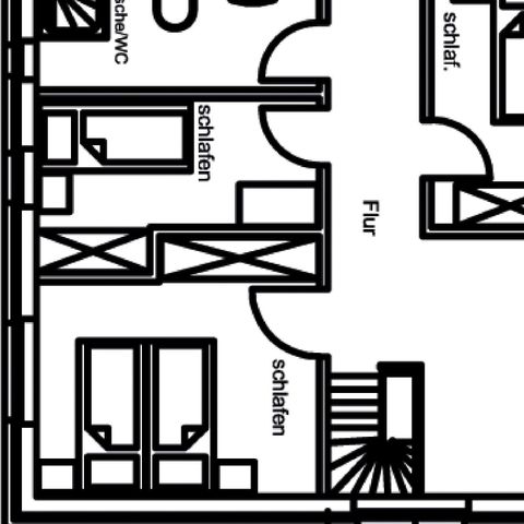 Bungalow 7 Personen - Gemütliches Ferienhaus mit 2 Bädern, im Bruchttal