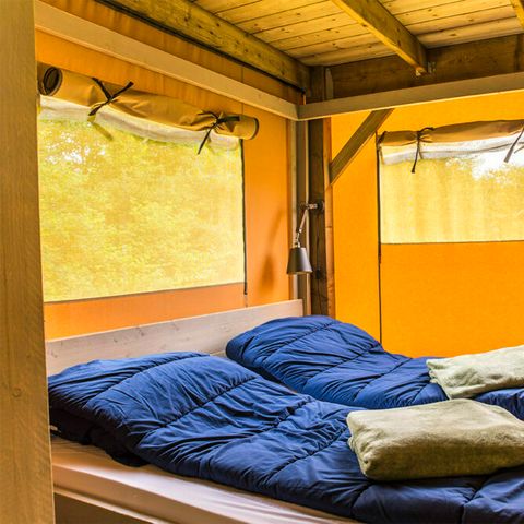 Zelt 5 Personen - Lodge-Zelt (max. 4 Erwachsene)