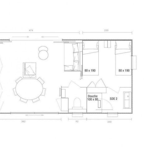 Chalet 4 Personen - Key West Familie