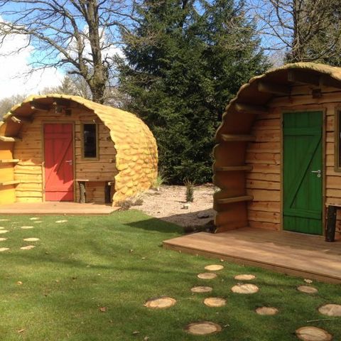 Bungalow 4 Personen - 2+2 (bis 12 J.) Kofferraum