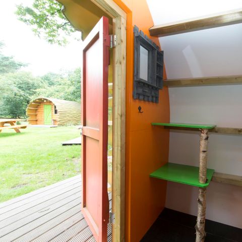 Bungalow 4 Personen - 2+2 (bis 12 J.) Kofferraum