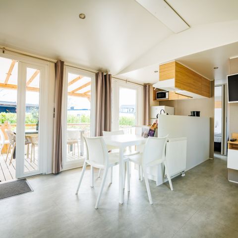 Chalet 6 Personen - Strandchalet (max. 4 Erwachsene)