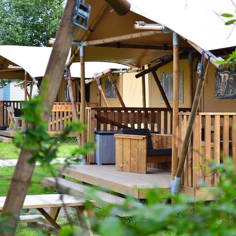 Safarizelt 6 Personen - Nach oben