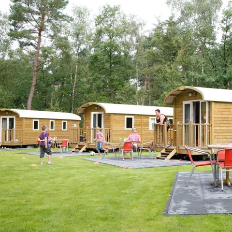 Mobilheim 4 Personen - 2+2 (bis 12 Jahre) Zirkuswagen