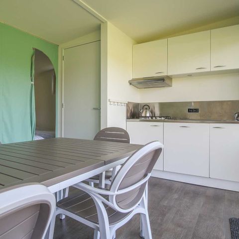 Zelt 5 Personen - Hütte Schmetterling