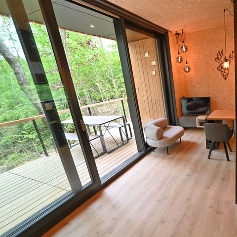 Chalet 6 Personen - Waldwürfel Tradtion (max. 4 Erwachsene)