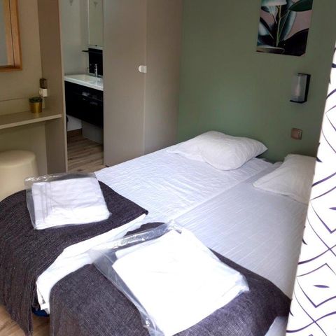 Lodge 4 personen - Zeltplatz