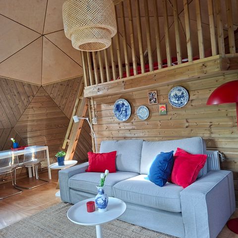 Unterkunft 4 personen - Iglu aus Holz