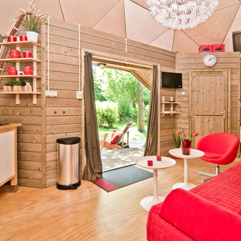 Unterkunft 4 personen - Iglu aus Holz