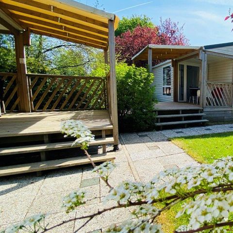 Mobilheim 4 Personen - Naturheim-Terrasse