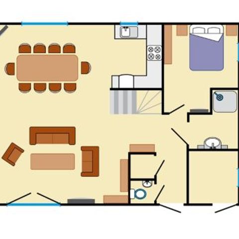 FERIENHAUS 8 Personen - Boekhorst l'etage