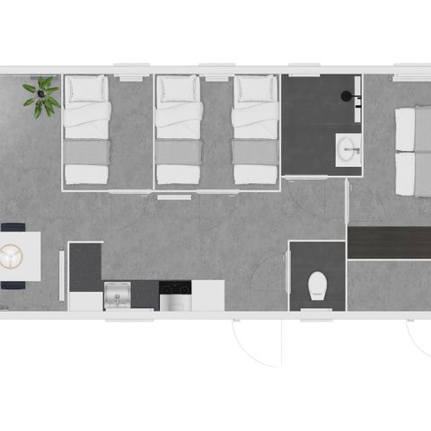 Lodge 6 personen - Prämie