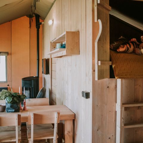 LODGE 6 Personen - Lodge Pauw inkl. Eintritt Safaripark Beekse Bergen