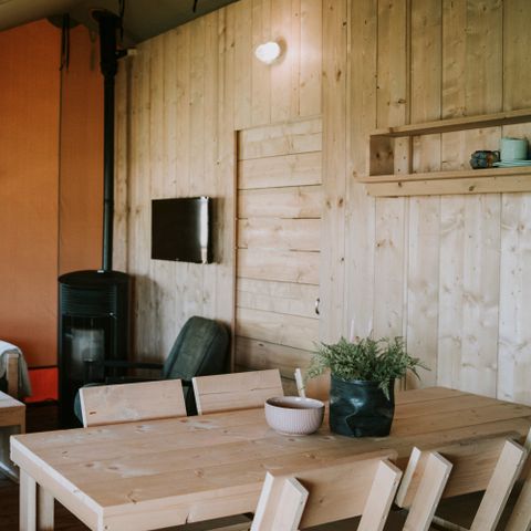 LODGE 6 Personen - Lodge Pauw inkl. Eintritt Safaripark Beekse Bergen
