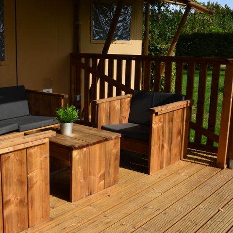 Zelt 7 Personen - Safari-Zelt