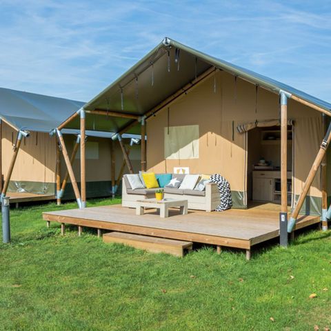 Safarizelt 6 personen - Luxus