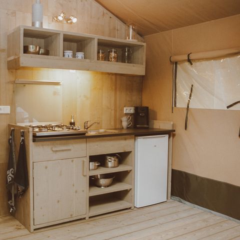 Safarizelt 6 Personen - Luxus