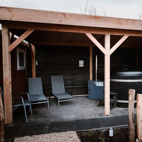 Chalet 6 Personen - Veluwe Lounge mit Whirlpool und Sauna