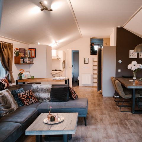 Chalet 6 Personen - Veluwe Lounge mit Whirlpool und Sauna