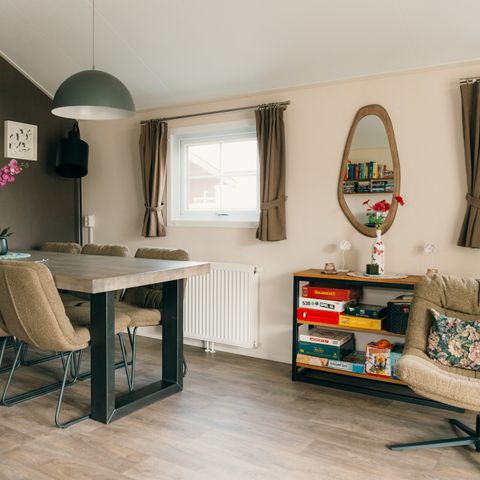 Chalet 6 Personen - Veluwe Lounge mit Whirlpool und Sauna