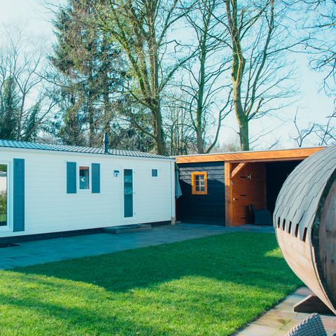 Chalet 6 Personen - Veluwe Lodge mit Jacuzzi und Sauna