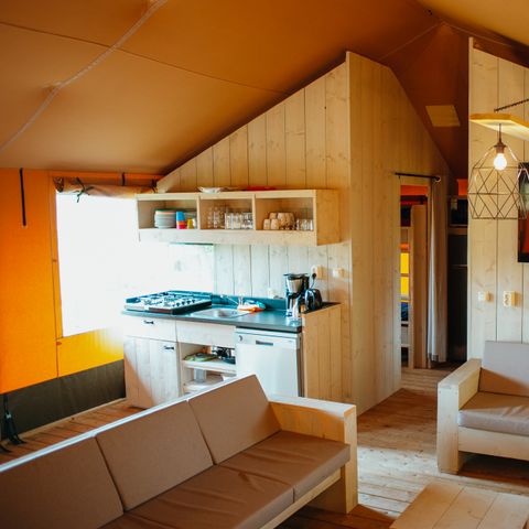 Zelt 12 Personen - Safari-Villa