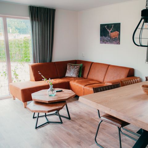 Gruppenunterkunft 12 personen - Veluwelodge XL mit Grillhaus 6+6