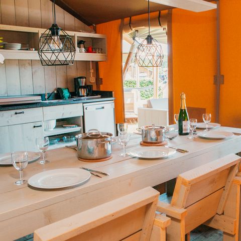 SafariZelt 8 Personen - Luxus-Safari-Haus