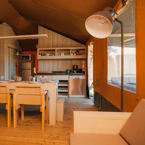 Safarizelt 8 Personen - Luxus-Safari-Haus