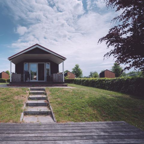 LODGE 16 Personen - Gruppenunterkunft Gruppenhaus + 4 Vier-Personen-Häuser (16 Personen)