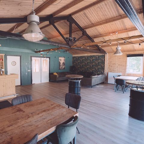 Tiny house 24 personen - Gruppenraum das Strandhuis + 6 Tiny Houses (24 Personen)