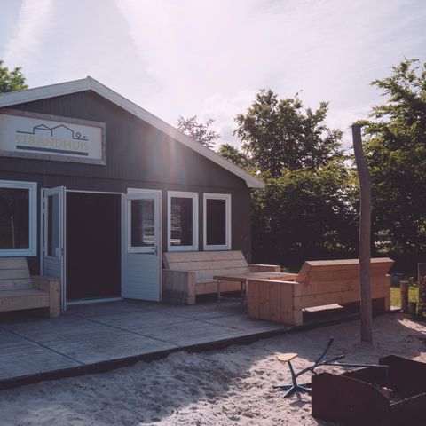 Tiny house 24 personen - Gruppenraum das Strandhuis + 6 Tiny Houses (24 Personen)