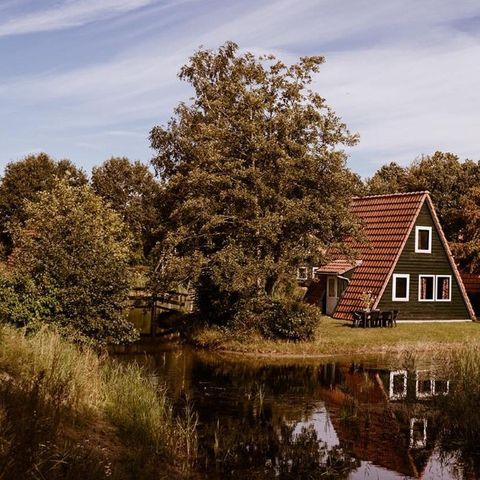 Gruppenunterkunft 18 personen - Gruppenunterkunft Large Log Cabin + 3 Fischerhütten (18 Personen)