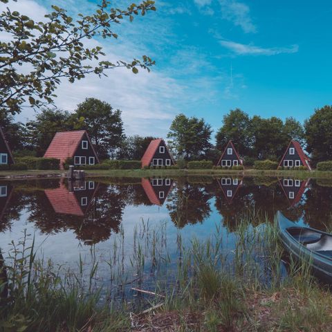 FERIENHAUS 30 Personen - Gruppenunterkunft Silo + 5 Fischerhütten (30 Personen)