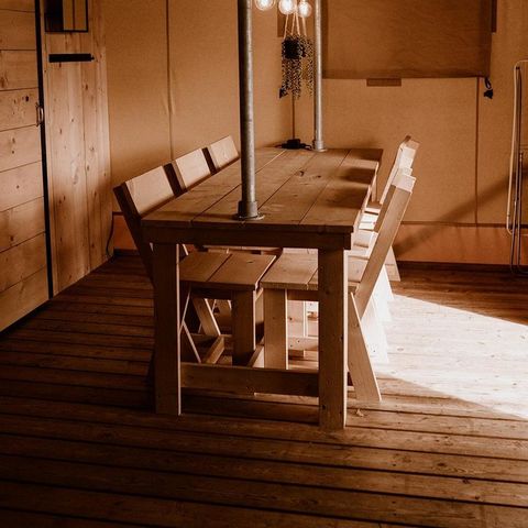 Zelt 5 Personen - klimatisiertes Glamping