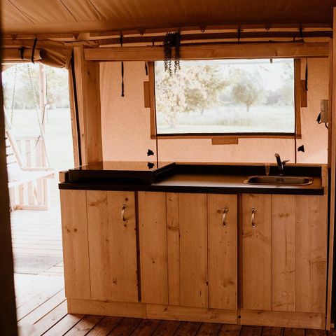 Zelt 5 Personen - klimatisiertes Glamping