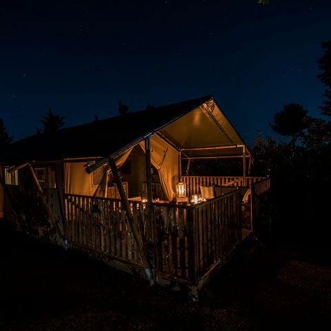 Safarizelt 2 Personen - Glamping-Zelt