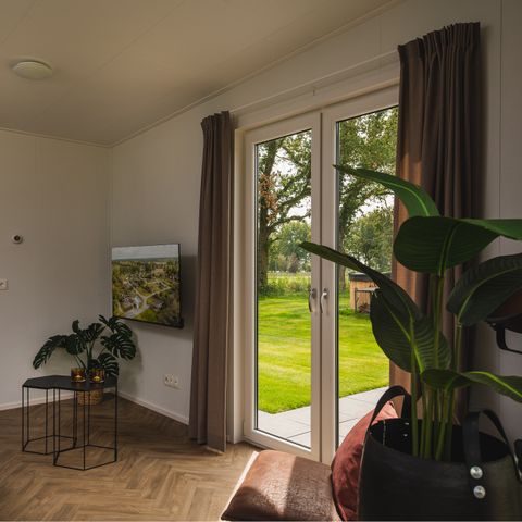 Lodge 2 personen - Panorama Wellness Lodge | Whirlpool, Sauna und Badewanne
