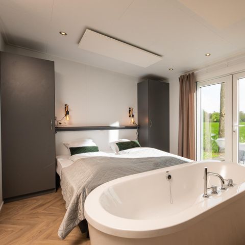 Lodge 2 personen - Panorama Wellness Lodge | Jacuzzi, Sauna und Badewanne
