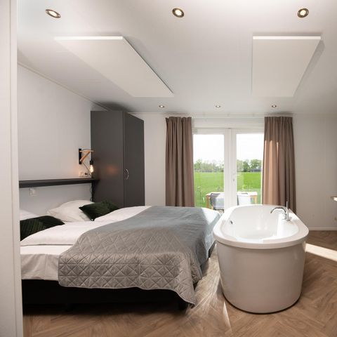Lodge 2 personen - Panorama Wellness Lodge | Jacuzzi, Sauna und Badewanne