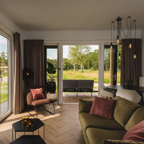 Lodge 2 personen - Panorama Wellness Lodge | Jacuzzi, Sauna und Badewanne