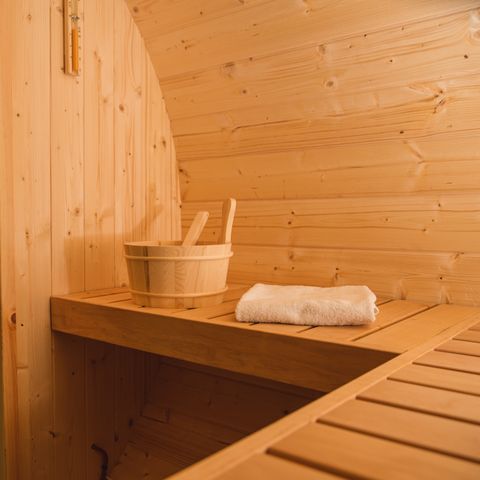 Lodge 6 personen - Lodge mit privater Sauna