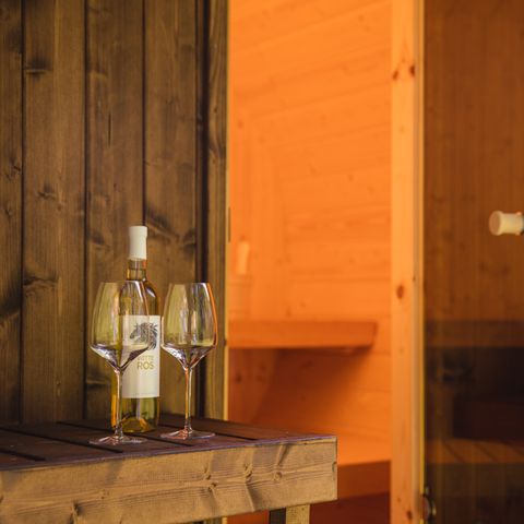 Lodge 6 personen - Lodge mit privater Sauna
