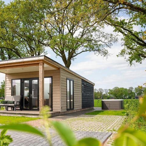 Lodge 2 personen - Lodge Wellness mit Whirlpool, Sauna und Sonnendusche