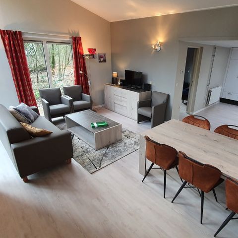 Bungalow 6 Personen - Komfort-Sauna 6B