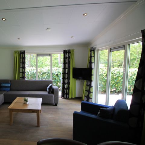 Chalet 6 Personen - Blick auf den Teich