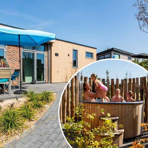 Bungalow 6 personen - Modul Spezial Wellness (Whirlpool)
