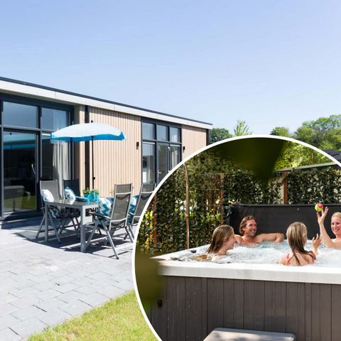 Bungalow 5 Personen - Modul II Wellness (Spa)