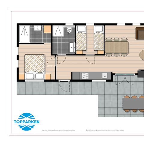 Chalet 4 Personen - Natur Lodge