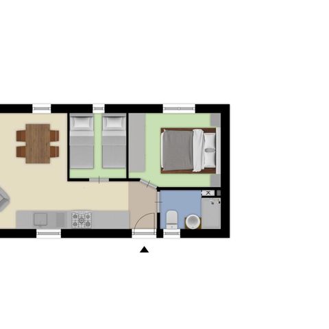 Mobilheim 4 Personen - Ferienhaus